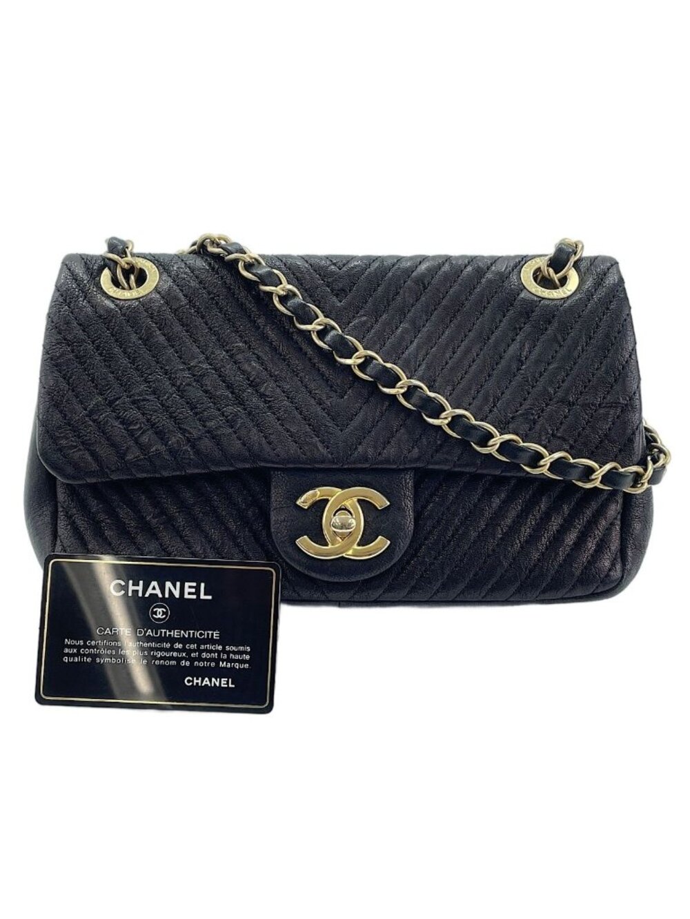 Chanel Shoulder Bag Black